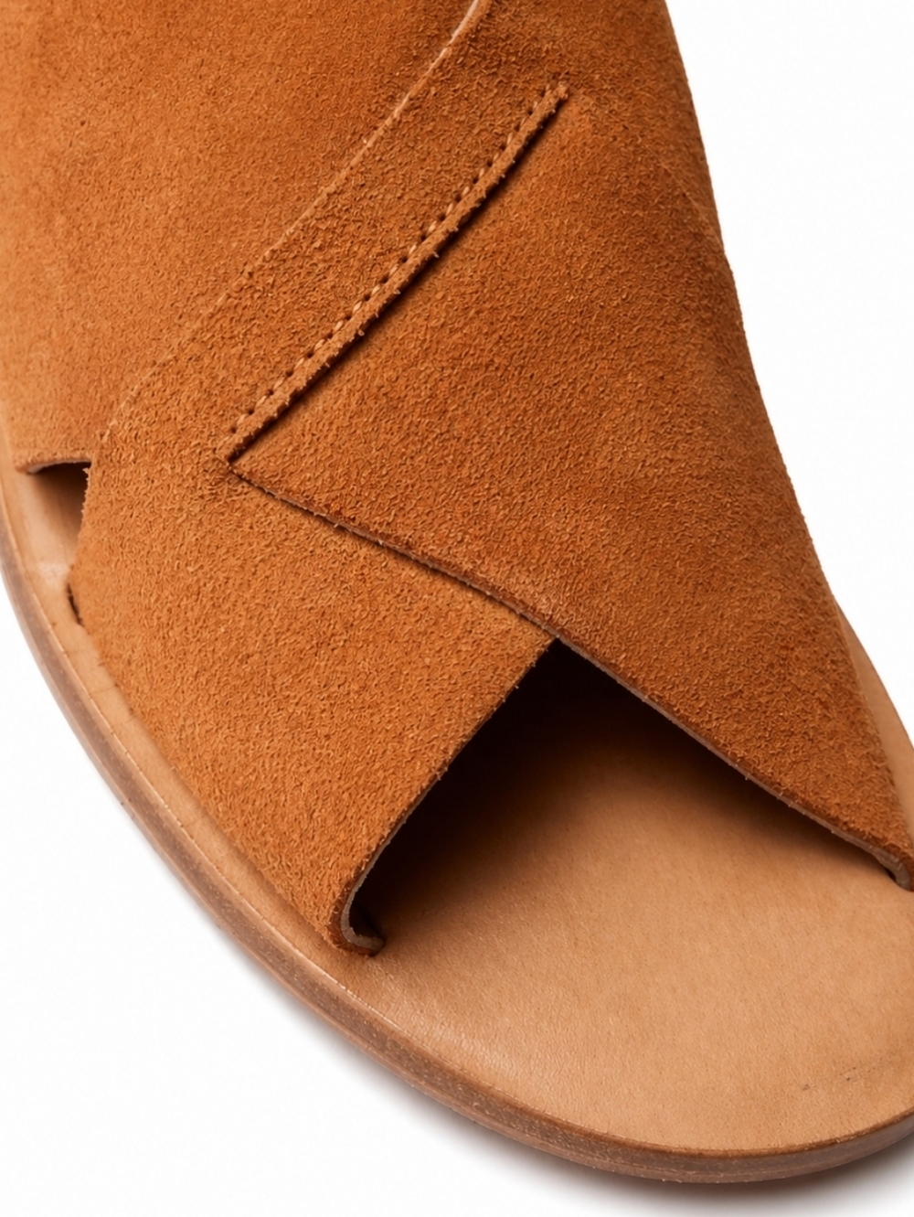 Free People Leather Emilia Sandal Sz 9.5 - Picture 8 of 9